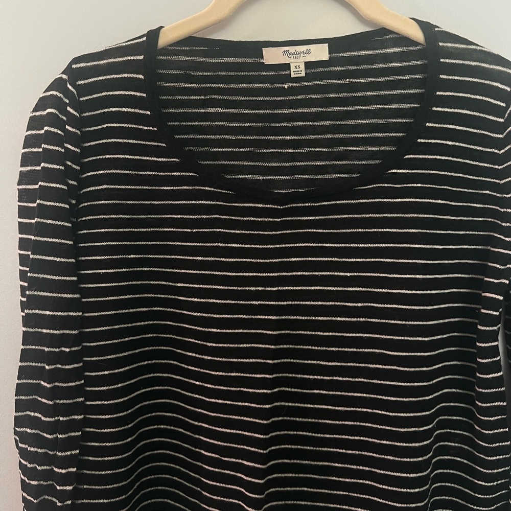madewell linen crop top - Picture 2 of 7